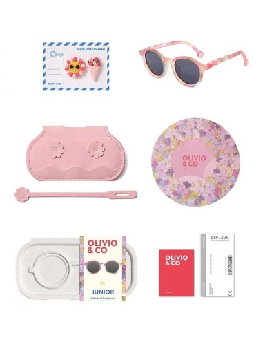 Gafas de sol oval floral reverie 3-5 a
