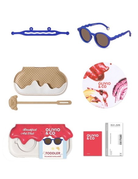 Gafas de sol Ovaladas Midnight Berry 18-36m