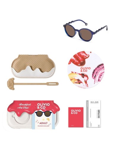 Gafas de Sol Oval Midnight Berry  +12a