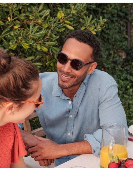 Gafas de Sol Oval Midnight Berry  +12a