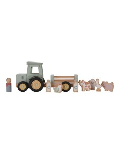 Tactor con Trailer Pequeña Granja 2