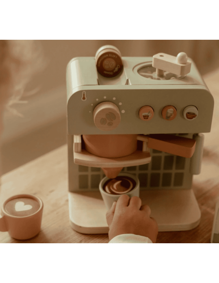 Cafetera de madera - Verde - Little Ducth
