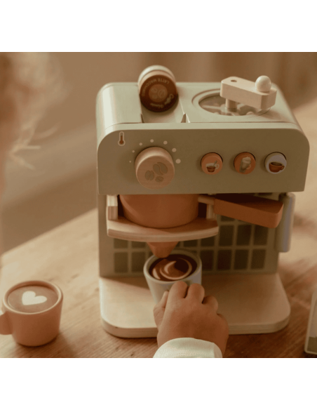 Cafetera de madera - Verde - Little Ducth