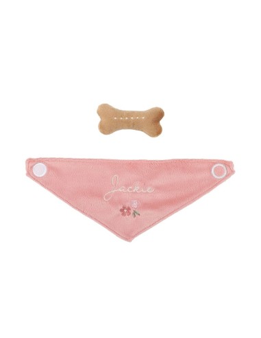 Perrito de Peluche Jackie con Bolsa de Transporte Little Dutch