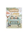 Libro de Pegatinas Safari Friends Little Dutch