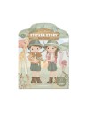 Libro de Pegatinas Reutilizables Safari Friends Little Dutch