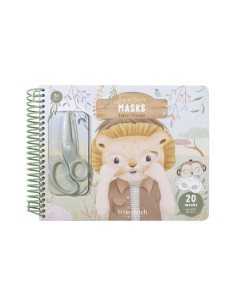 Tarjetas de Pompones Safari Friends Little Dutch