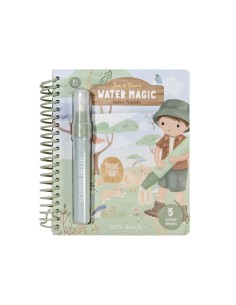 Libro Mágico Aqua para Colorear Jim Safari Friends Little Dutch