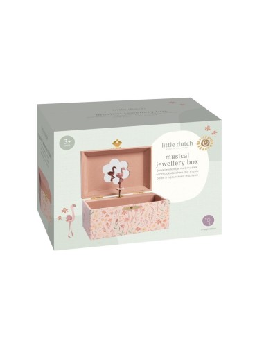 Caja de Música Joyero Flamenco Safari Friends Little Dutch