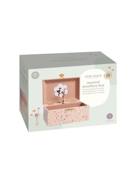 Caja de Música Joyero Flamenco Safari Friends Little Dutch