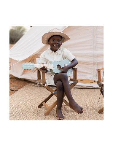 Guitarra de Madera Verde FSC Safari Friends Little Dutch