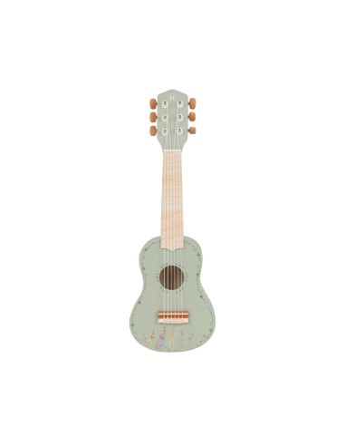 Guitarra de Madera Verde FSC Safari Friends Little Dutch