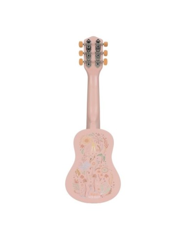 Guitarra de Madera Rosa FSC Safari Friends Little Dutch