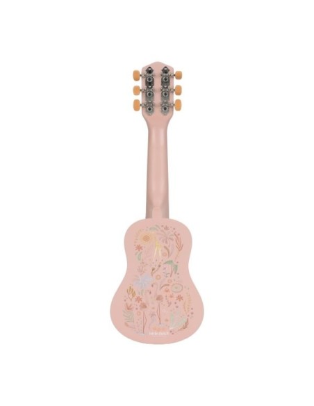 Guitarra de Madera Rosa FSC Safari Friends Little Dutch