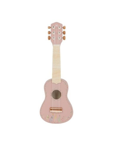 Guitarra de Madera Rosa FSC Safari Friends Little Dutch