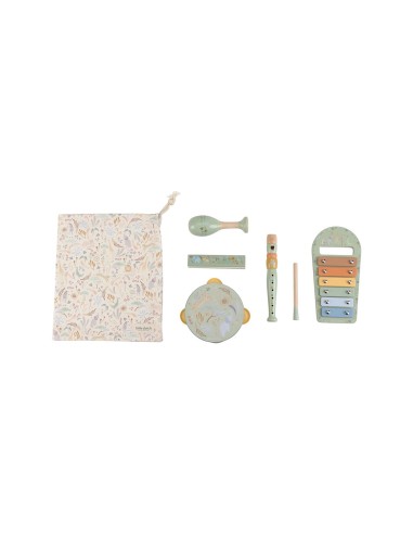 Set Musical Verde Safari Friends FSC Little Dutch