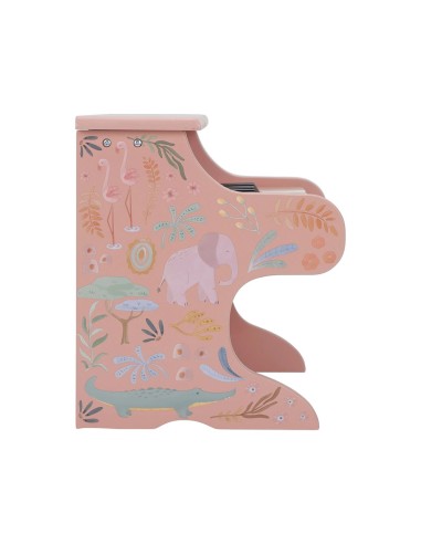 Piano de Madera Rosa FSC Safari Friends Little Dutch