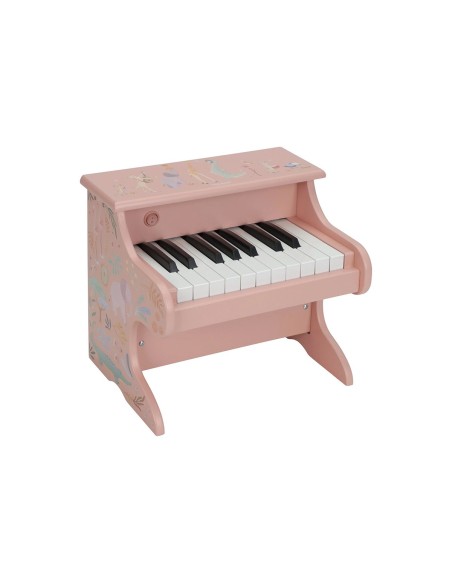Piano de Madera Rosa FSC Safari Friends Little Dutch