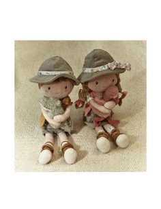 Muñeco Blandito Rosa Exploradora Safari Little Dutch 2