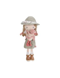 Muñeco Blandito Rosa Exploradora Safari Little Dutch