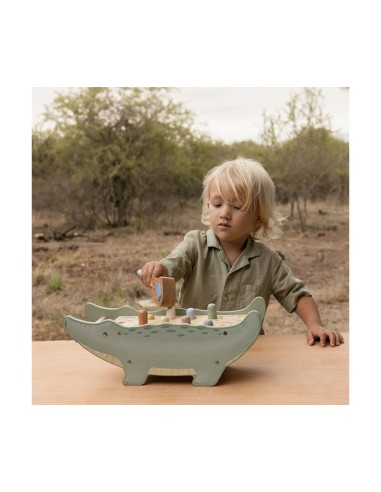 Banco de Golpeo Cocodrilo FSC Safari Friends Little Dutch