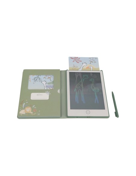 Tablet de Dibujo Verde Safari Friends Little Dutch