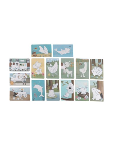 Tableta de Dibujo Azul Forest Friends Little Dutch