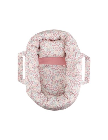 Capazo con Ropa de Cama Para Muñeca Little Dutch