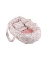Capazo con Ropa de Cama Para Muñeca Little Dutch