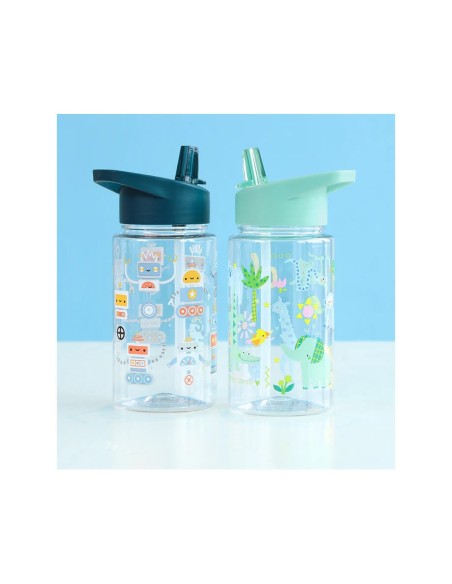 Botella Tritan Robots 450ml A Little Lovely Company