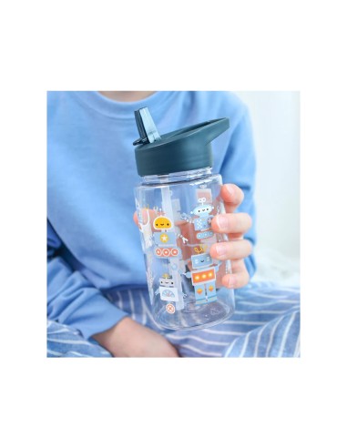 Botella Tritan Robots 450ml A Little Lovely Company