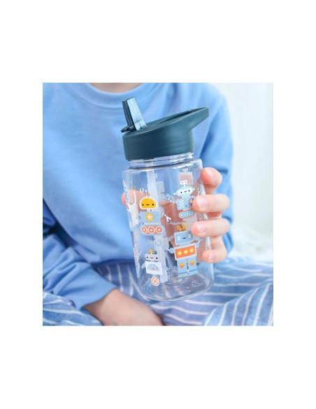 Botella Tritan Robots 450ml A Little Lovely Company
