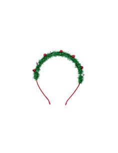 Diadema navideña de Espumillón