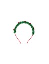 Diadema navideña de Espumillón