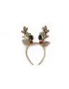Diadema navideña de Rudolph Beige