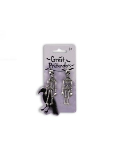 Pendientes Skeleton