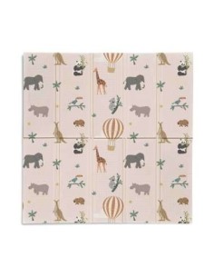 Alfombra reversible180x200 mapa mundi 2