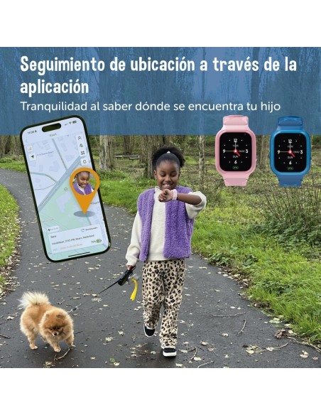 Reloj inteligente infantil - Rosa