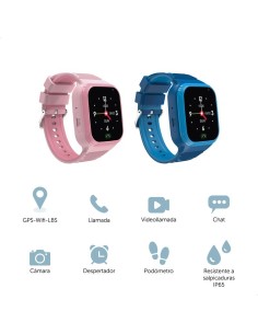 Reloj inteligente infantil - Rosa 2
