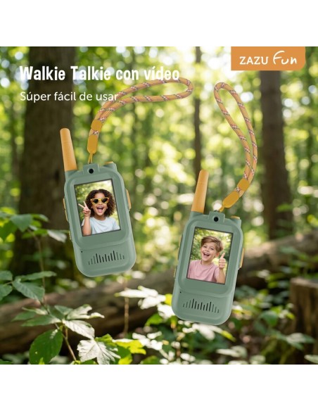 ZAZU - Video Walkietalkie - color Verde
