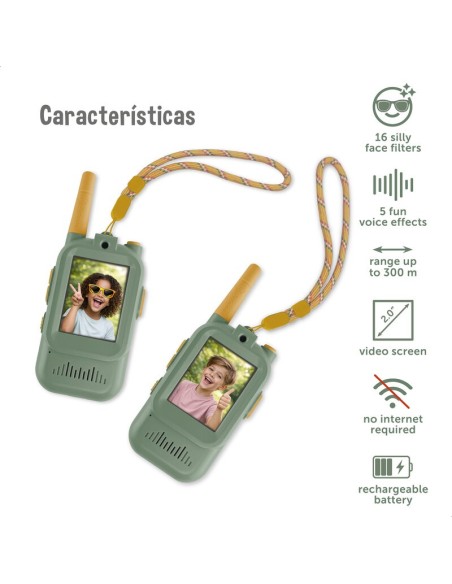 ZAZU - Video Walkietalkie - color Verde