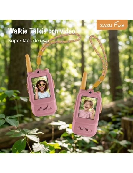 ZAZU - Video Walkietalkie - color Rosa