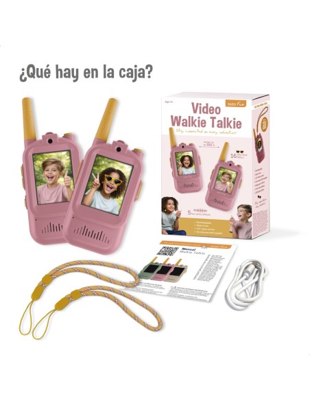 ZAZU - Video Walkietalkie - color Rosa