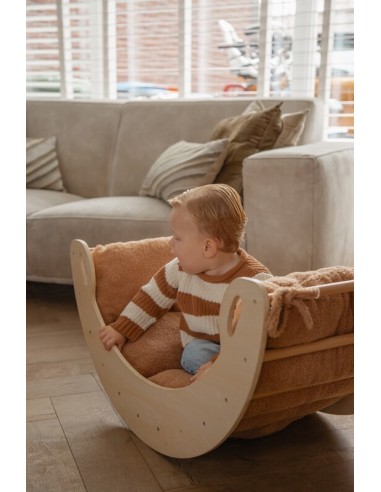 Colchón para arco de escalada de madera - tourón bouclé