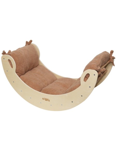 Colchón para arco de escalada de madera - tourón bouclé