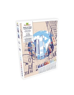 Maker Art Studio - Marcadores por número 2 kit ADULTO