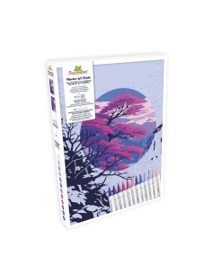 Maker Art Studio - Marcadores por número 1 kit ADULTO