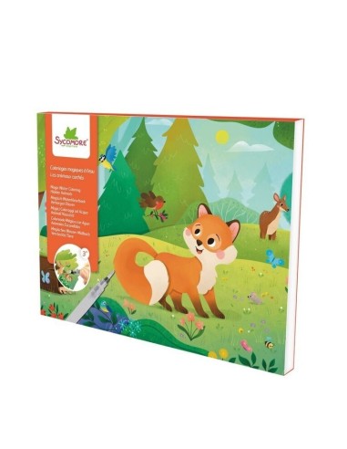 Kit Creativo Pockets Coloreado Mágico con Agua Naturaleza