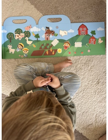 Juego magnético de granja