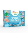 Caja de actividades de manualidades bajo el mar